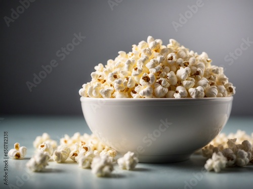 bowl of popcorn, movie night mockup
