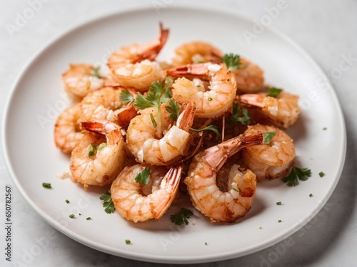 fried shrimps on a plate