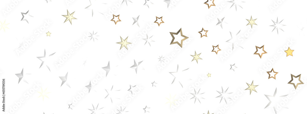 Stars - stars. Confetti celebration, Falling golden abstract decoration for party, birthday celebrate,