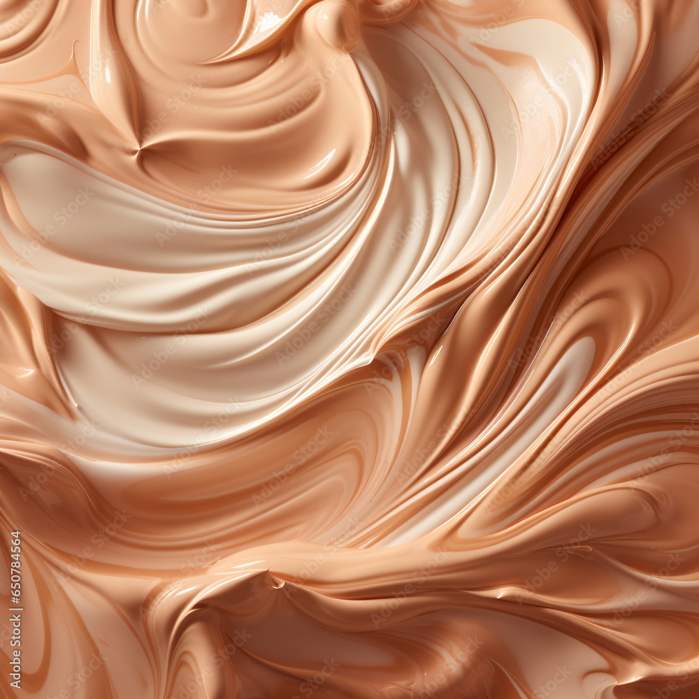 Brown tonal texture, basis cream, abstract cosmetic background close up. Brown tonal texture, basis cream, abstract cosmetic background close up.