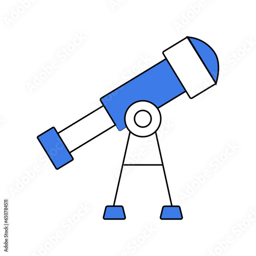 Telescope Icon Astronomical Telescope Icon