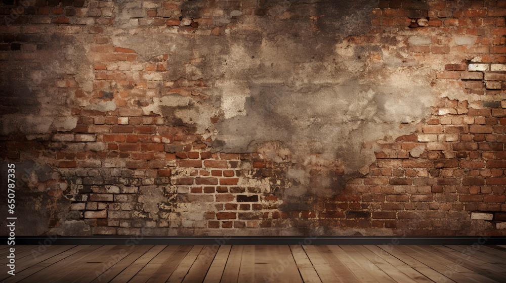 Antique room background with wooden floor in timeless charm with space for product marketing. Classic and vintage style living room environment. Antique room background with wooden floor in timeless charm with space for product marketing. Classic and vintage style living room environment.