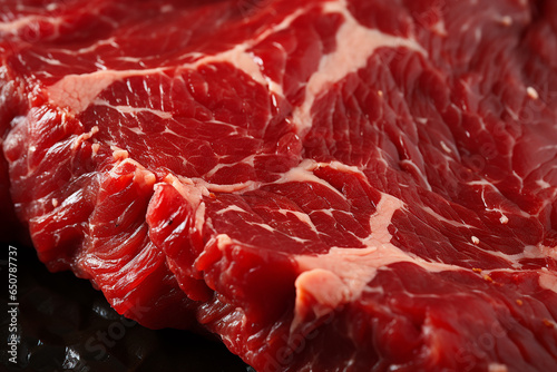 Generative AI - Texture of raw fresh meat