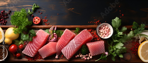 salmon sashimi food salmon fillet japanese menu photo