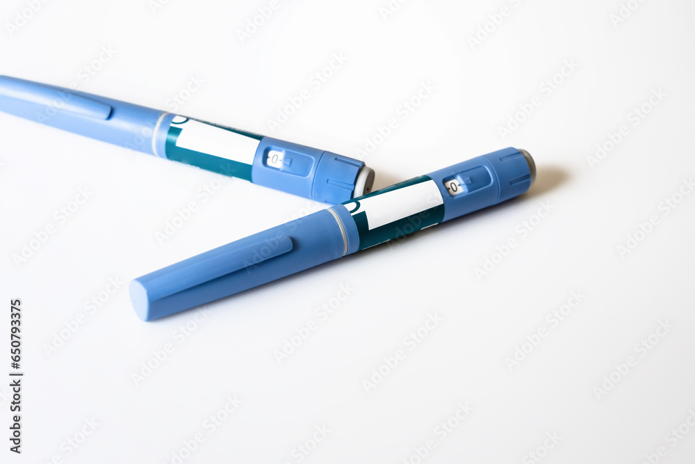 Ozempic Insulin injection pen or insulin cartridge pen for diabetics.