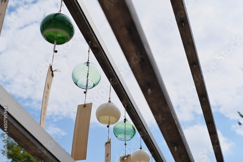 川越氷川神社の風鈴　Wind bell at Kawagoe Hikawa Shrine