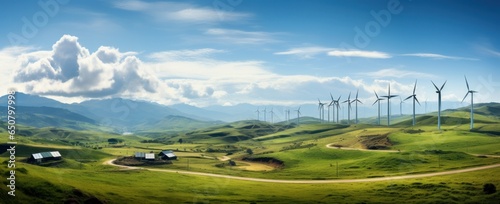 Energy gerneration in field photo