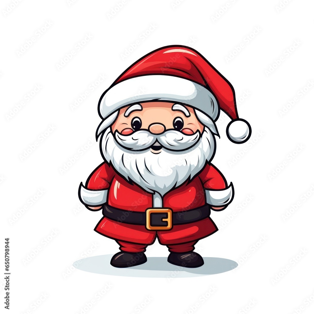 Cute Santa Claus cartoon character Cute Santa Claus cartoon character