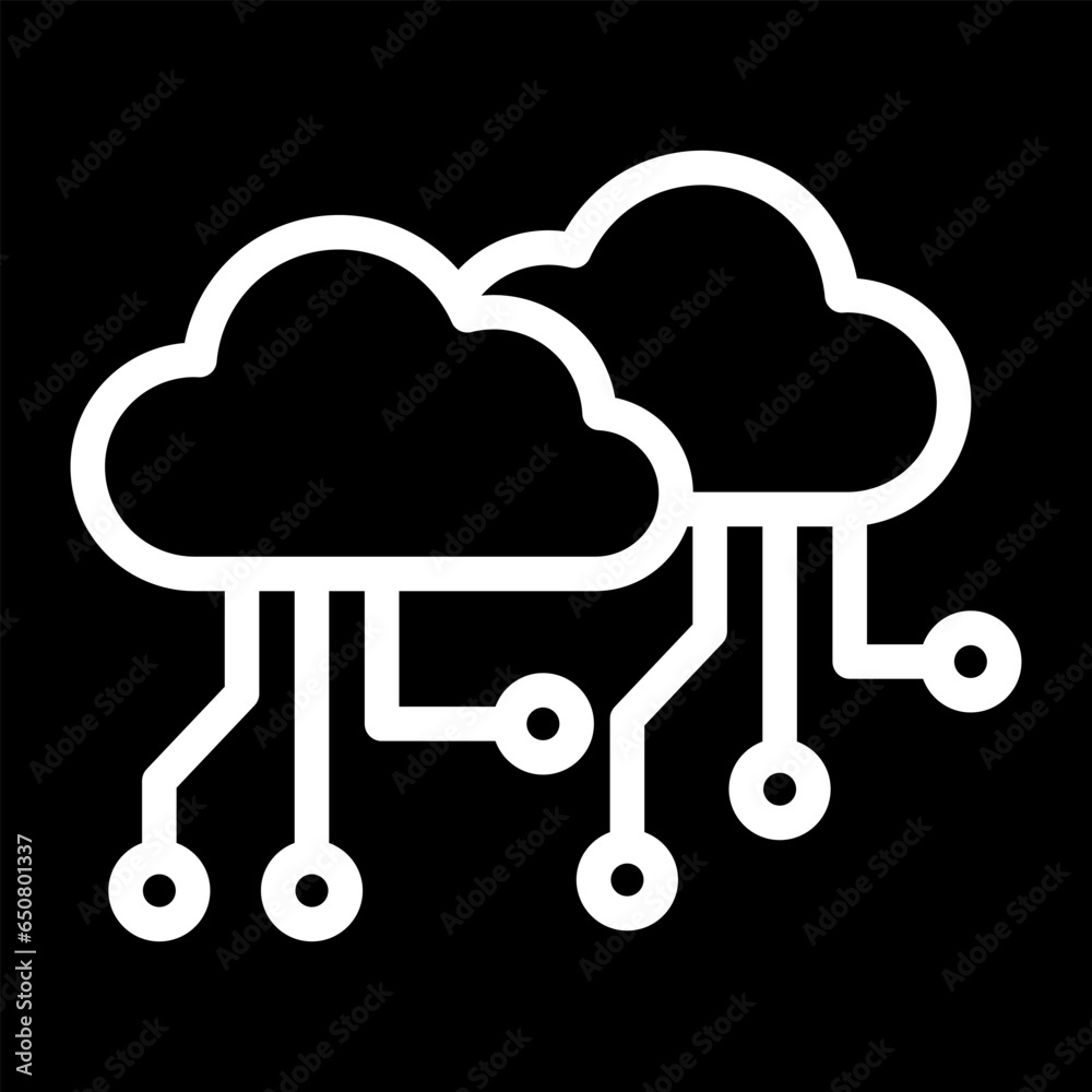 Cloud icon or logo isolated sign symbol vector illustration - Collection of high quality black style vector on white background Cloud icon or logo isolated sign symbol vector illustration - Collection of high quality black style vector on white background