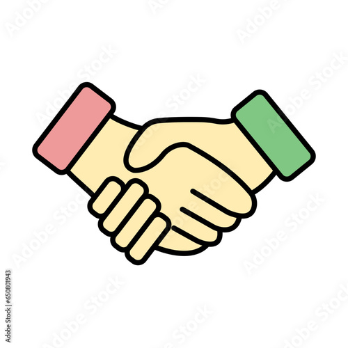 Handshake Icon Design
