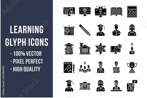 Learning Glyph Icons