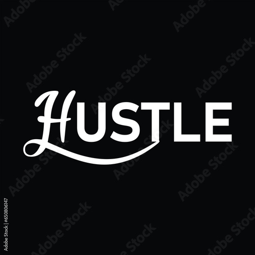 Hustle T-shirt design