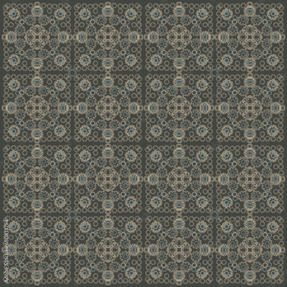 seamless damask pattern