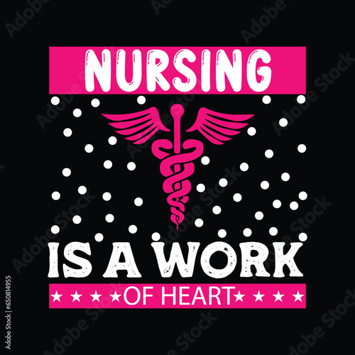 Nursing T-shirt design