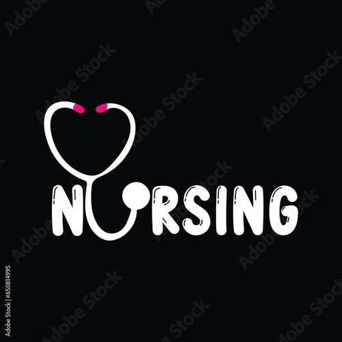 Nursing T-shirt design