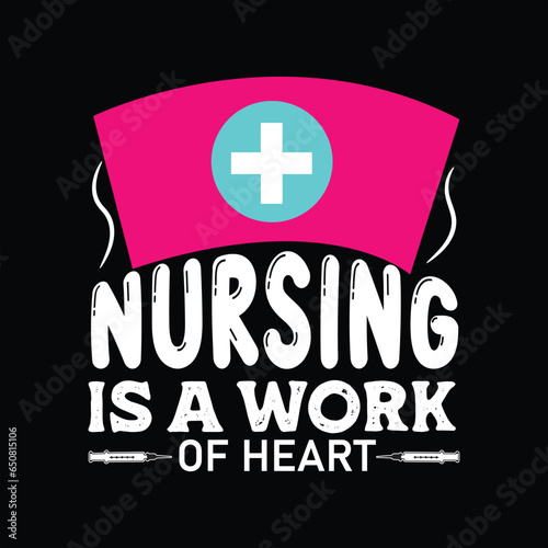 Nursing T-shirt design