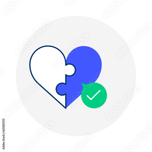 love, love icon, love: vector icon editable stroke.