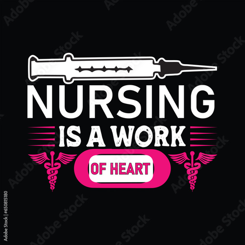 Nursing T-shirt design