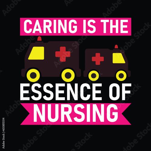 Nursing T-shirt design