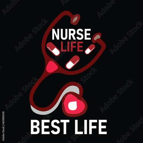 Nursing T-shirt design