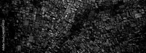 Abstrakter Hintergrund, Banner Website Mosaiksteine, moderne Kunst