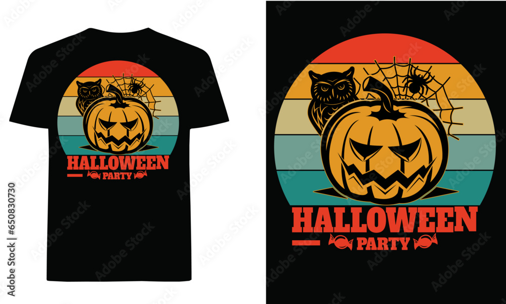 Halloween t-shirt design Eps Halloween t-shirt design Eps