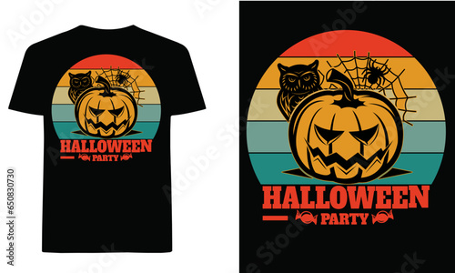 Halloween t-shirt design Eps (ID: 650830730)