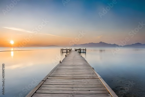 sunset on the lake © Sofia Saif