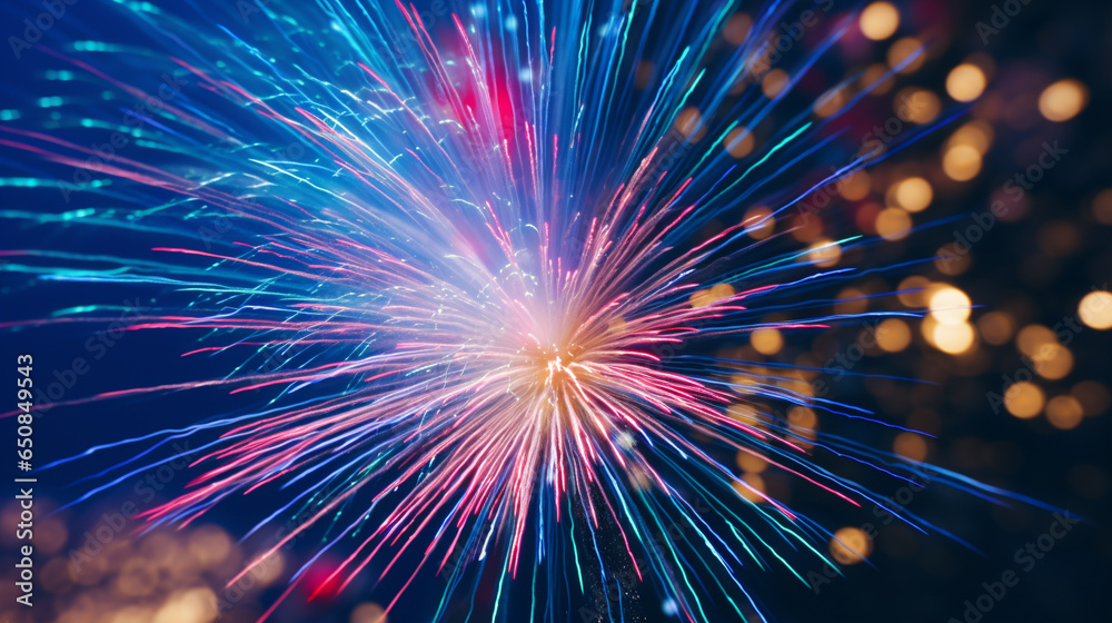 Abstract background explosion from the center Abstract background explosion from the center