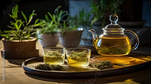 Soothing Cannabis-Infused Tea 193--4 Cannabis and cancer treatment