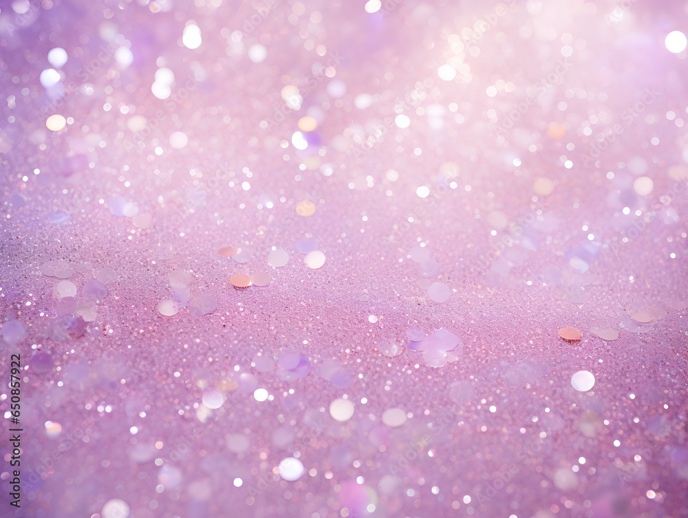 Light purple glitter background 