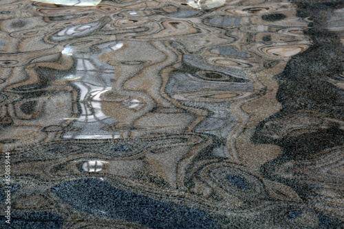 reflections of buildings in the water