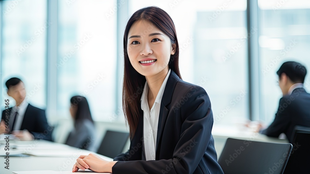 Young fun smiling european successful employee business woman in a suit on the office, happy smiling Young fun smiling european successful employee business woman in a suit on the office, happy smiling