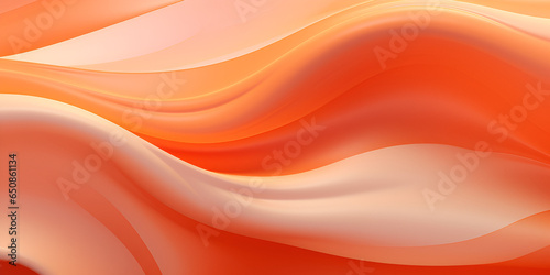 Orange abstract liquid background 