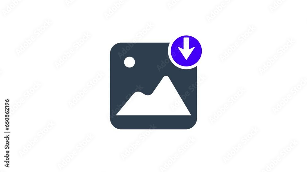 Download image icon, image thumbnail sign animation background. e_1120 Download image icon, image thumbnail sign animation background. e_1120