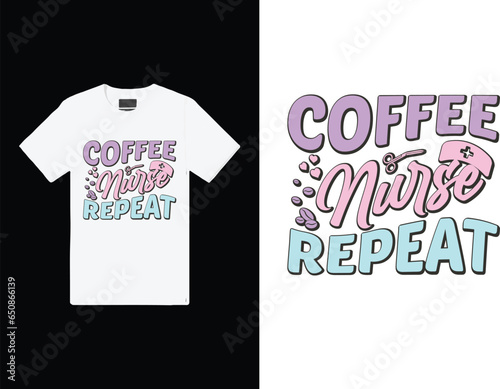 Coffee nurse repeat design