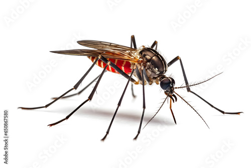 mosquito isolated on white background © fadi