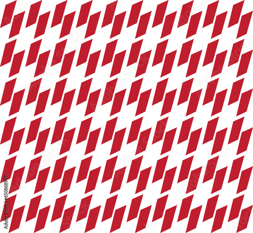 Horizontal Oktoberfest Background - Vector Seamless Bavarian Flag Pattern