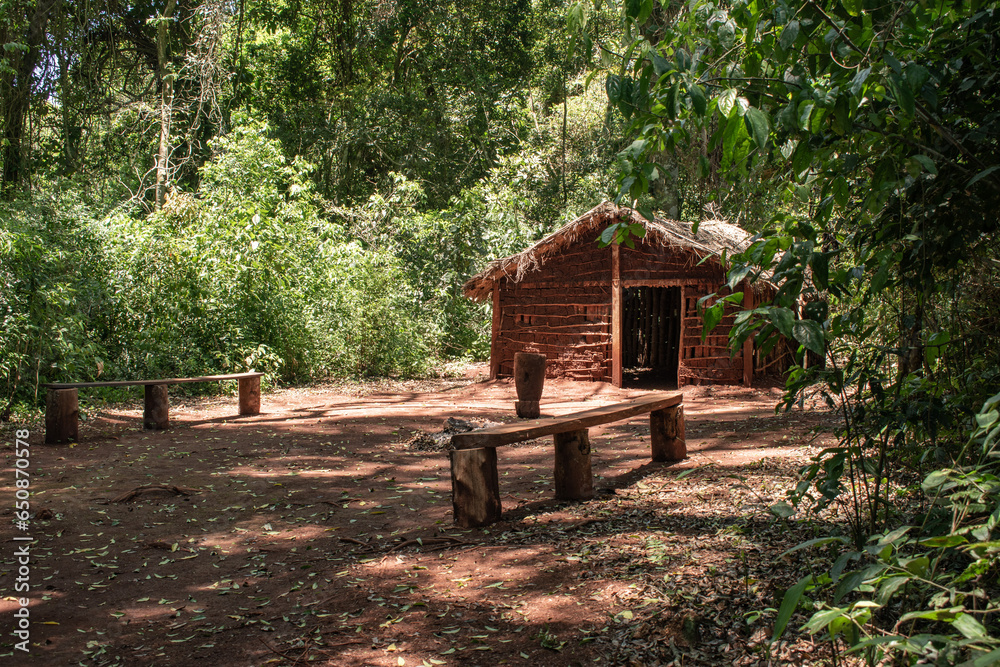 PLACE OF RITUALS GUARANIES MISIONES ARGENTINA