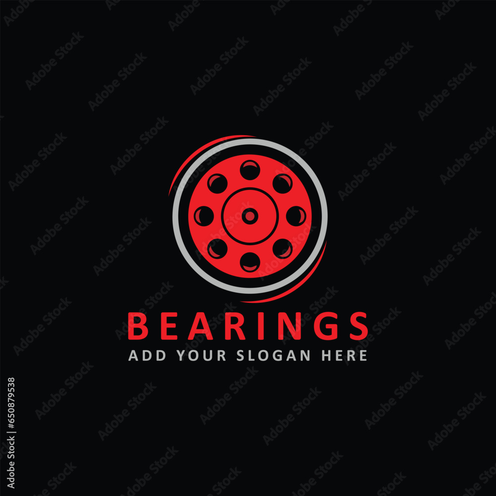 car bearing logo design vector