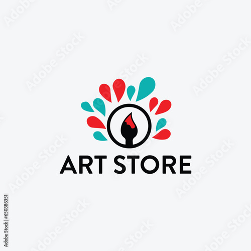 art logo design vector