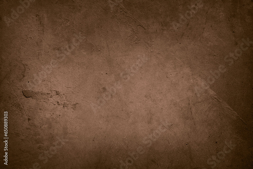 Brown textured concrete background