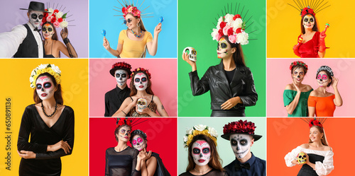 Collage of different people...