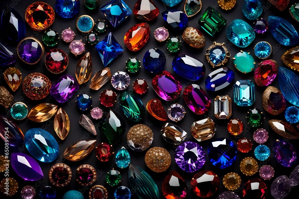 luxury gems, Precious gems luxury transparent stones in abundance.