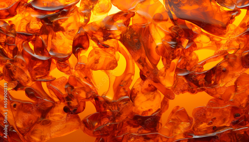 textured sample of jewelry material known as: Baltic amber