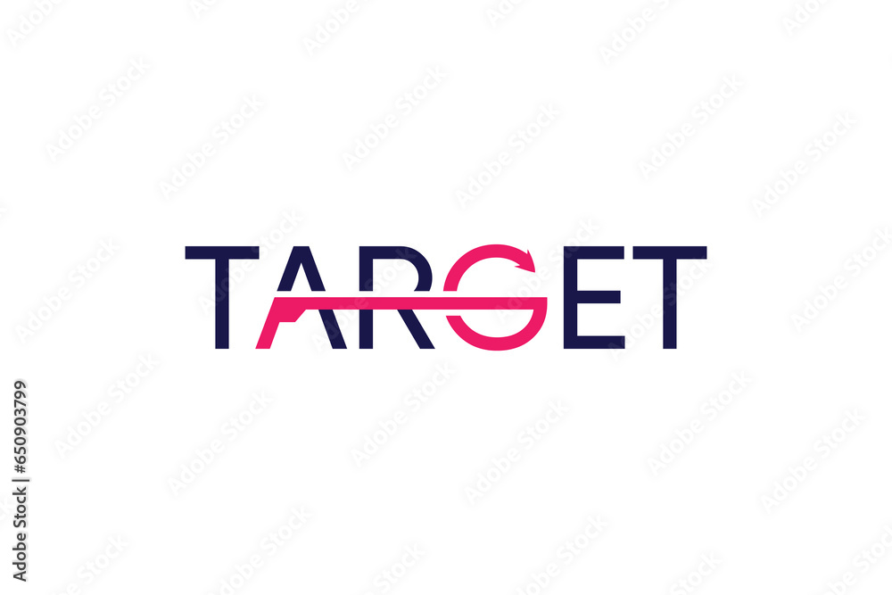 Target design element vector with creative modern concept
