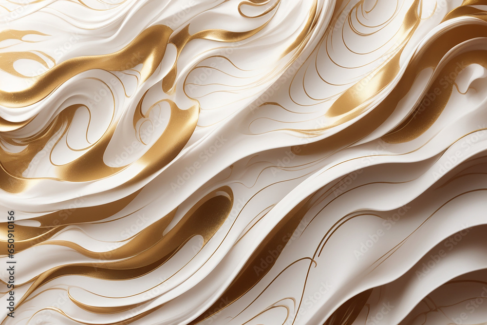 3d white gold waves wallpaper 3d white gold waves wallpaper