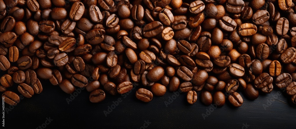 Grainy coffee with empty background Grainy coffee with empty background