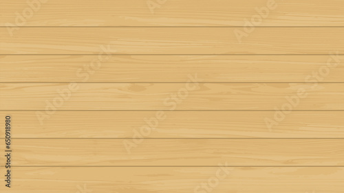 木の板の背景素材　木目　茶色　ベクター　16:9　横位置