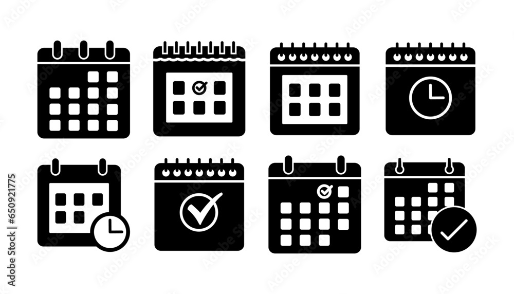 calendar icon vector. Calender symbol calendar icon vector. Calender symbol